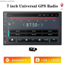 جديد 7 بوصة 2 دينار Autoradio للسيارة العالمية Stereo Multimedia Player HD HD Screen Screen Mirror Link Bluetooth Video Audio WiFi Headitit