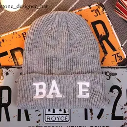 Bape Hats Designer Hats Men's and Women's Beanie Fall Winter Thermal Knit Hats Knitted Bapesta Wool Hat Plus Velvet Cap Thicker Mask Fringe Beanies Hats Bapes 8686