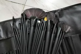 Ny professionell 24 datorer Makeup Brush Set Makeup toalettartikit Ullmärke Make Up Brush Set Case 9070156