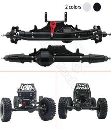 Asse posteriore anteriore completo in alluminio a forma di diamante CNC per 110 RC Crawler Rock Racer Axial Wraith 90018 RR10 Capra 19 UTB AA22035367371