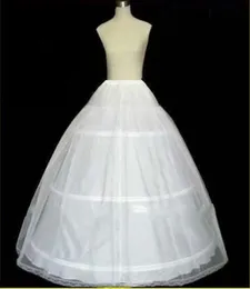 50 Kapalı 3 Hoop Balo Gown Bone Full Crinoline Petticoat Düğün Etek Kayma Yeni H031908301