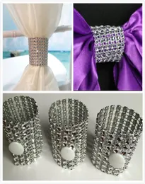 Wedding Napkin Buckles Crystal Beading Pearl Rhinestone Wedding Decorations Wedding Chair Covers Sashes Cheap In Stock 20154644970