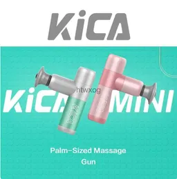 전기 매사기 새로운 Kica K2 Mini Fascia Gun Electric Body Massage 4 진동 속도 피트니스 선수 근육 통증 완화 YQ240117