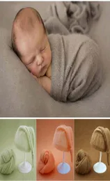 Caps Hats Born Baby Pography Props Soft Mohair Cute Bonnet Knitted Wraps Blanket Studio Shoots Fotografia Po5146908