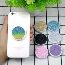 Cell Phone Mounts Holders Easy To Use Cell Phone Bracket Holder Quicksand Glitter Expanding phone Holder Grip Stand For iPhone 8 Most of Phones zln240117