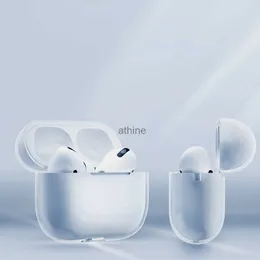 Capas de telefone celular para 1 2 capa protetora de tpu rígido caixa transparente para air pods fone de ouvido sem fio capas transparentes (não incluídas) yq240117