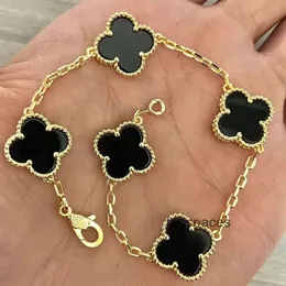 Designer Jewelry Cleef Van Four Leaf Clover Bracelet Bracelet Van Clover for Men Bracelets Jewelry Bangle Mens Diamond 02 Vvnu