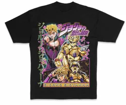 JoJo's Adventure Summer Comic Handsome Short Sleeved Bottom Shirt