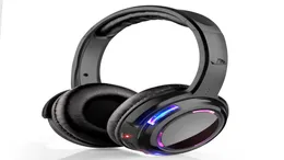 Fabryka Whole Professional Silent Disco LED Flashing Lekkie słuchawki bezprzewodowe i słuchawki RF do iPoda MP3 DJ Muzyka Pary Clu2431149