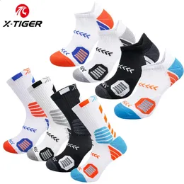 XTIGER 34 пары спортивных носков мужские женские профессиональные велосипедные стильные дышащие спортивные носки для бега, кемпинга, футбола 240117