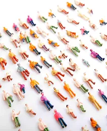 100pcs نموذج الناس HO SCALE 1100 MAYTER MODELL MINCELE TRAIN TRAIN TRAND STREET People People Figures Brinquedos210E5903057