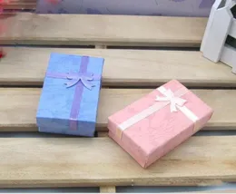 Embalagem de exibição de moda caixas de presente caixa de jóias caixa de pingente caixa de brincos 5825 cm cor aleatória 24pcslot6825087
