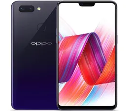 Oryginalny Oppo R15 4G LTE Telefon komórkowy 6 GB RAM 128 GB ROM HELIO P60 OCTA ROROWY ANDROID 628QUOT OLED Pełny ekran 20MP AI 3450MAH FING5659877