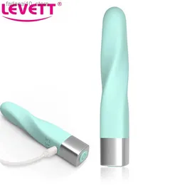Andra hälsoskönhetsartiklar 16 Speed ​​Mini Bullet Vibrators For Women USB Finger Vibrador Dildo Shop Clitoris Stimulator Vibrating Lipstick Massager Q240117