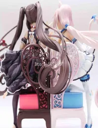 24cm NEKOPARA Chocola Vanilla Anime Figure ChocolaVanilla Action Figure Toy PARADE Nekopara Chocola Figure Collectible Toys X057779822