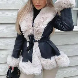 Женские куртки Нежная женская куртка с длинным рукавом Холодостойкое пальто средней длины приталенного кроя