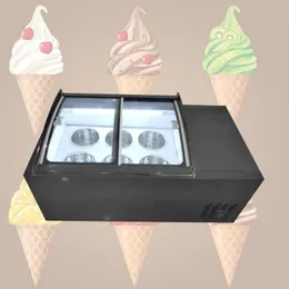 Armadietti per vetrine refrigeratori per esposizione di congelatori per gelati e gelati con rifornimento di fabbrica di buona qualità in vendita