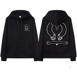 Tasarımcı Alaşım Kalp Dergisi Erkek Hoodie Pullover Marka Mens Kadın Ceket Moda Hoodies Yüksek Kaliteli Sweater Joggers Kadın Giyim Out Giyim Sokak Giyim XXL 066