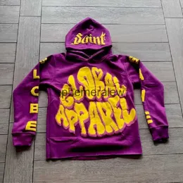 Erkek Hoodies Sweatshirts Kadın Pantolon Baskılı Hoodies gevşek ve çok yönlü h ooded ter gömlek Shionable High Street Style Hip Street Wear Coats Ephemerale