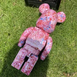 400% Bearbrick The ABS Cherry Blossom Bear Chiaki Figure