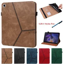 Tablet PC-fall Väskor Fall för Samsung Galaxy Tab A8 A 8 2021 SM-X200 X205 10.5 PU LÄDER Business Folio Tablet för Samsung Tab A8 10 5 Fall Cover YQ240118