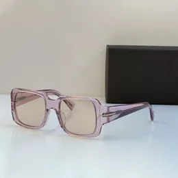 Óculos de sol para mulheres óculos de grife óculos de sol rosa transparentes óculos de sol unissex óculos ao ar livre moda diária desgaste de boa qualidade quadro de acetato