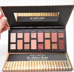 Eye Shadow Cosmetic Born This Way The Natural Nudes palettes 16 colors Shimmer Matte Makeup Eyeshadow Palette513