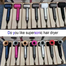 Ikonbladfri hårtork HD03 Komplett bärbar hårtork Filiter med supersonisk mode hår curler med unikt serienummer