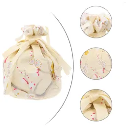 Louça 1pc saco de cordão quimono bolsa estilo japonês moeda