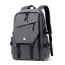 lu Backpack Yoga Outdoor Bags Backpacks Casual Gym Teenager Student Schoolbag Knapsack 4 Colors