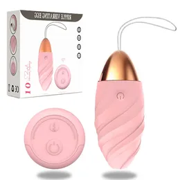 Mini Vibrator Eggs Sex Toys for Women Produkty dla dorosłych Symulator Kegel Kulki pochwowe Para wibrująca zdalne sterowanie jajkiem 240117