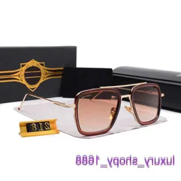 Óculos de sol dita de designer de luxo para venda loja online feminino óculos de sol quadrados masculino e 218 FLIGHT 006 com caixa Gigt 2TI7