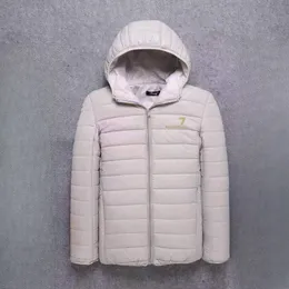 Дизайнерская мужская куртка-пуховик с капюшоном, модная легкая осень/зима, люксовый бренд, трендовая хлопковая стеганая куртка, большие размеры M-5xl