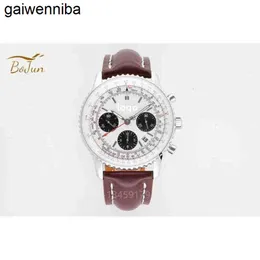 Breitlinx-Uhrwerk AAAAA Maßgeschneiderter Luxus-Chronograph Panda Classic Disc Watch 7750 Bls Factory Aviation Größe B01 43 mm Eta POTL