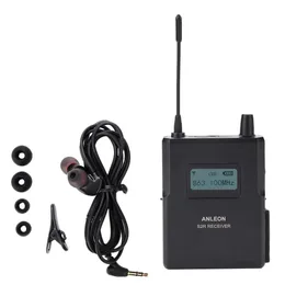 Microphones Original for Anleon S2r Receiver 863865/670680/526535mhz Stage Monitor Receiver Clear Sound Wireless Monitor with Earphones