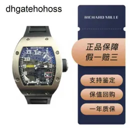 Richardmills Watches Watch Mechanical Watch Richars Miller RM029 Mens Hollow Out Dial 18K Platinum Calendar 40x48mm Automatic 17 Year Guaran 2BCQ
