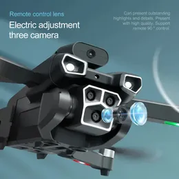 Складной дрон S151, позиционирование оптического потока, предотвращение препятствий в четырех направлениях, бесщеточный двигатель, жесты для фото и видео, траекторные полеты, новогодний подарок