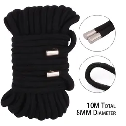 10M 8MM Thicken Shibari Art Rope Bondage Slave Restraint Sex Toys For Couples Hogtie Fetish Harness Adult Games Wholesales Price 240118