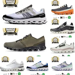 Na platformie płaskie joggingowe buty projektant butów męskie buty do biegania Heather White All White Lumos Black Frost Men Treners Sports Sneakers 36-45