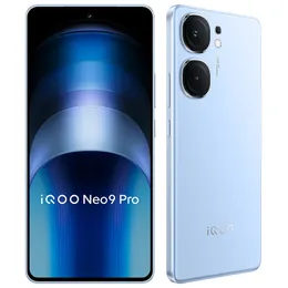 Téléphone portable d'origine Vivo IQOO Neo 9 Pro 5G intelligent 16 Go de RAM 256 Go 512 Go de ROM Dimensity 9300 50MP NFC OTG Android 6,78 "AMOLED plein écran empreinte digitale ID visage réveil téléphone portable