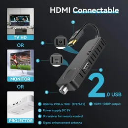 DVB T2 DVB C Digital TV Decoder HEVC TV Tuner UBISHENG