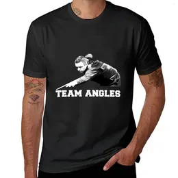 Herren Polos Snooker - Team Angles (Alan McManus Fans) T-Shirt Süße Kleidung Schwarze T-Shirts Plus Size Tops T-Shirts für Männer