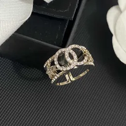 Anillos de banda Anillo de diamantes de promesa de moda para dama Anillo de compromiso de mujer Fiesta Amantes de la boda Joyería de regalo para la novia