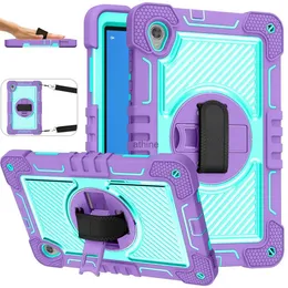 Tablet PC Case Torebki dla Lenovo Tab M10 HD 2nd 2 Gen X306 TB-X306F TB-X306X 10,1 cala Dzieci 360 Obrotowy stojak na obrotowy stojak na ciężką osłonę YQ240118