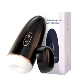 Brinquedo sexual massageador automático masculino masturbador copo app remoto garganta profunda vibração boquete vagina real pênis máquina de sexo oral brinquedos