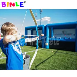 wholesale Custom color inflatable archery game with floating targets shooting range hover balls sports for adults 10 arrows