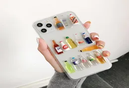 Transparente Silikonhüllen für iPhone 13, weiche Rückseite mit Flaschen-Handyhülle 3386634