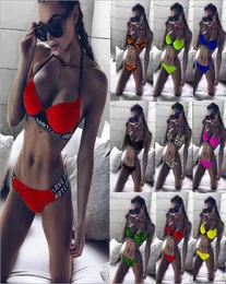 Bikini Kadın Tasarımcı Mayo Aşk Mektubu Bikinis Seti Leopar Zebra Maillot de Bain Seksi Mayo Kostüm Da Bagno Donna Banyo 3186016