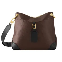 Mode Cross Body Bag Versatile Women's Bag Logo Hang Tag Decoration Classic Mönster Design utomhus axelväska med seriekod