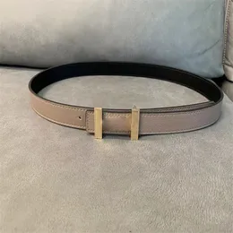 Women's designer belt gold silver quiet letters smooth buckle candy color fashionable thin belt active various skirts pants matching waistband